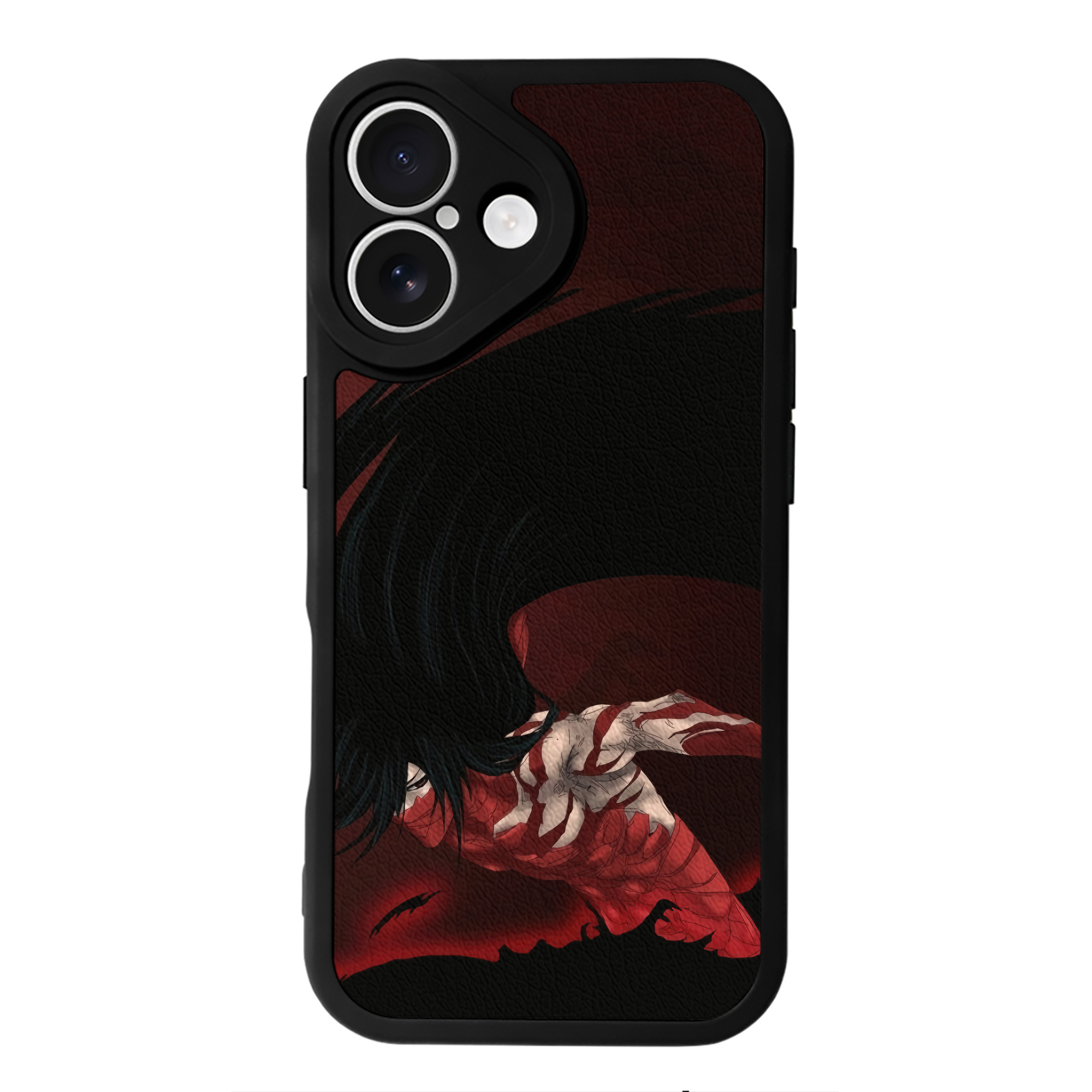 （画像用） ブリーチ BLEACH 【iPhone 16シリーズ対応】シリコンスマホケース（レザー調） 材質：シリコン